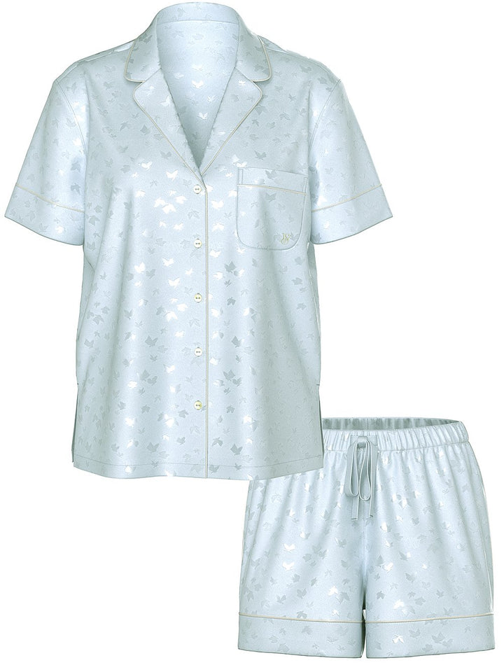 Victoria's Secret Glazed Satin Long Pajama Set