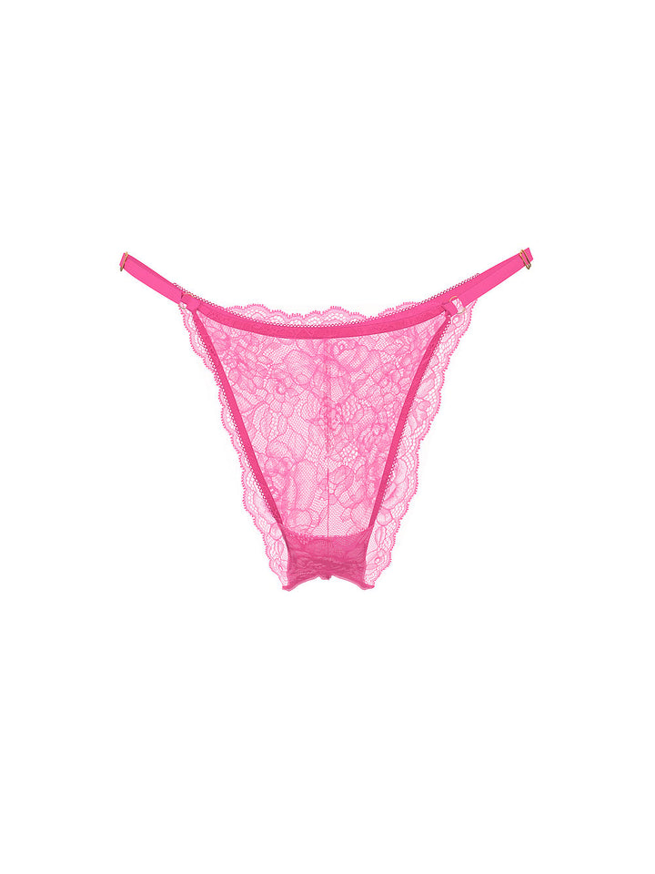 Victoria's Secret Very Sexy Rose Lace Adjustable Brazilian Panty