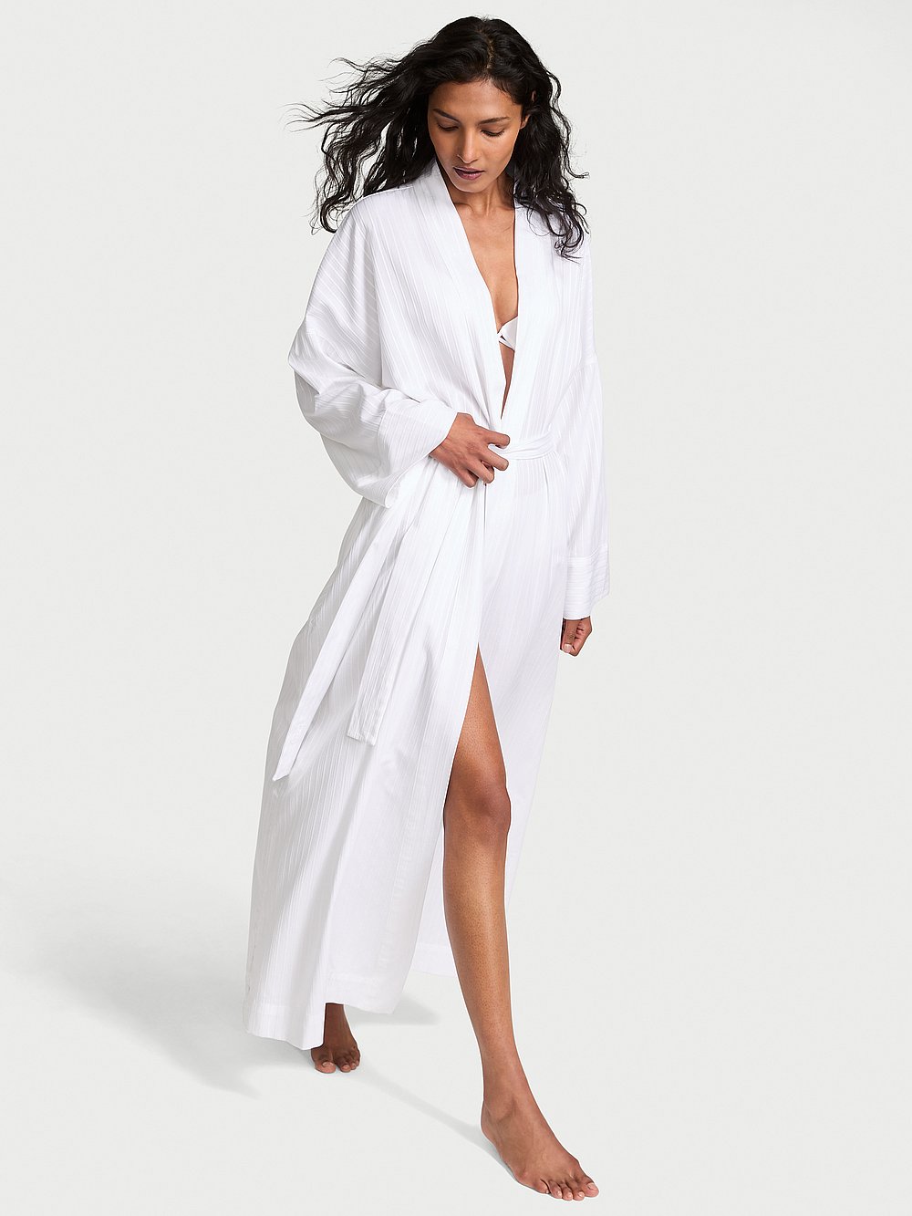 Victoria's Secret Modal-Cotton Long Robe