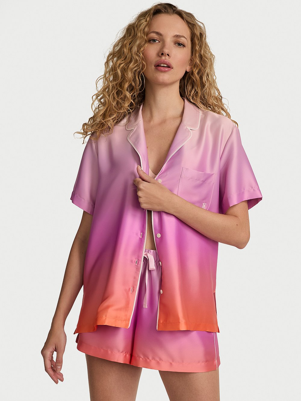 Victoria's Secret Satin Short Pajama Set
