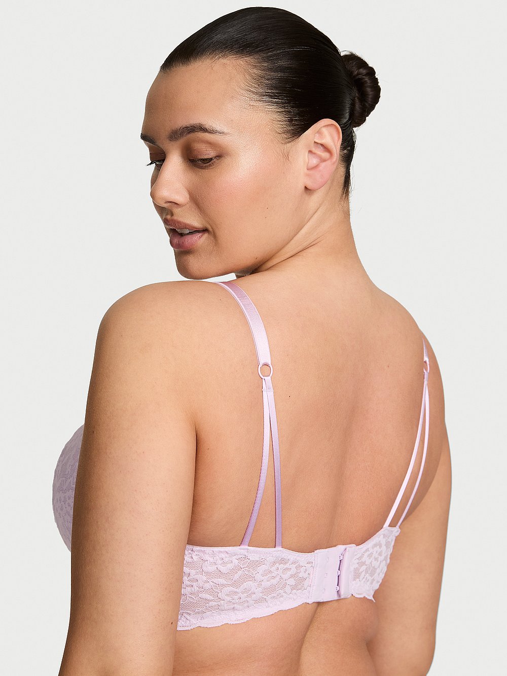 Victoria's Secret Sexy Tee Lacie Lace-Up Longline Bra
