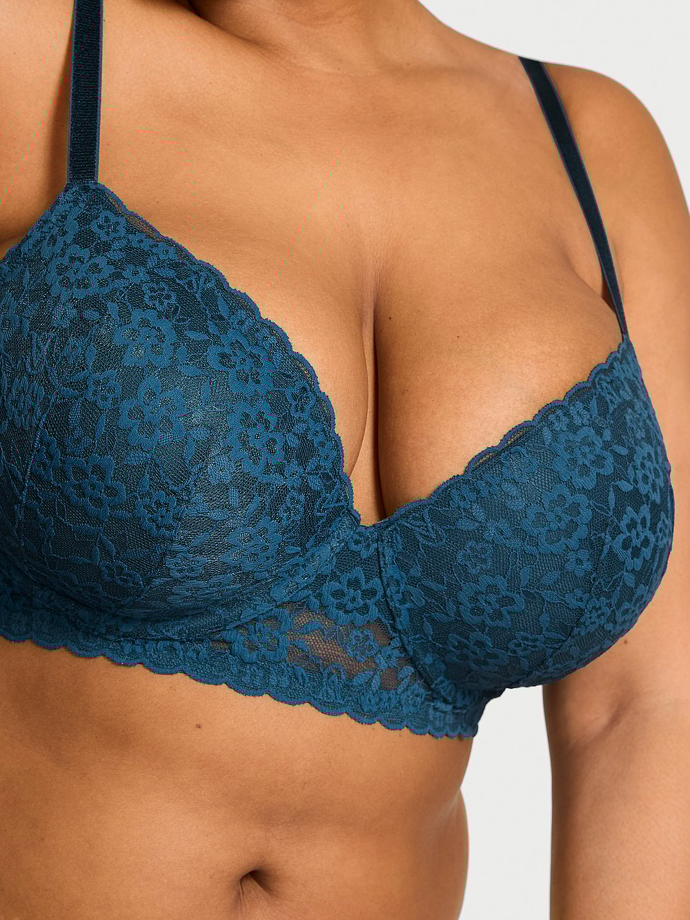 Victoria's Secret Sexy Tee Lacie Lace-Up Longline Bra