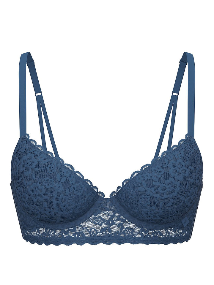 Victoria's Secret Sexy Tee Lacie Lace-Up Longline Bra