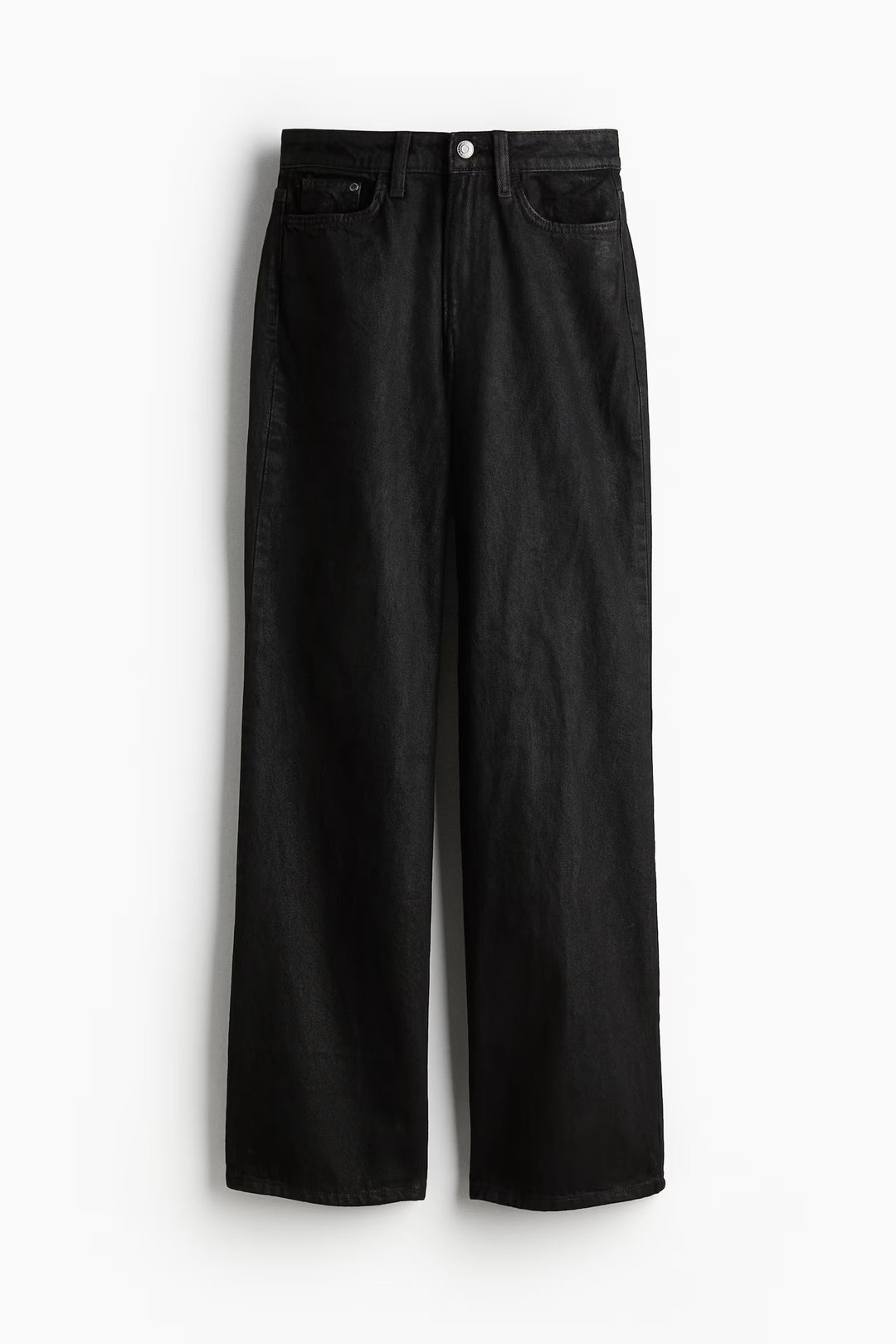 H&M Curvy Fit Wide Ultra High Jeans