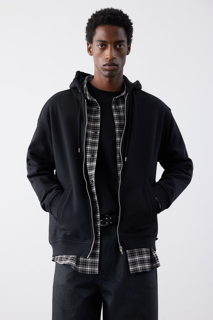 H&M Loose Fit Hooded Jacket