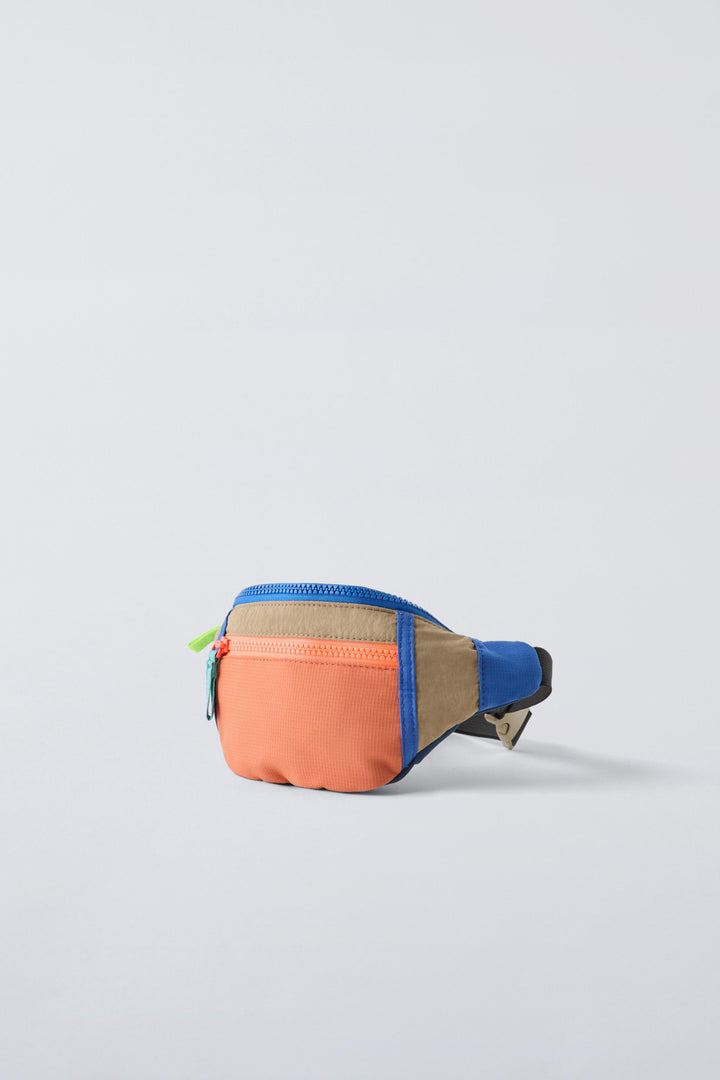 ZARA COLORBLOCK BELT BAG