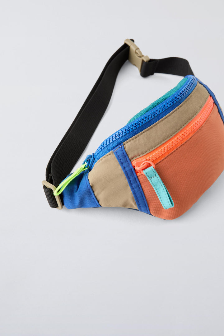ZARA COLORBLOCK BELT BAG