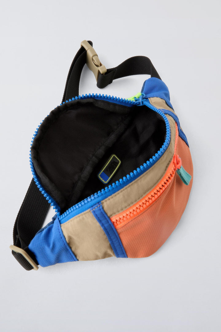 ZARA COLORBLOCK BELT BAG