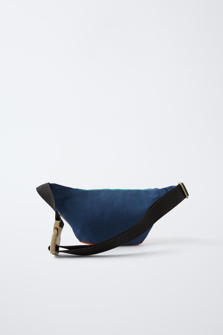 ZARA COLORBLOCK BELT BAG
