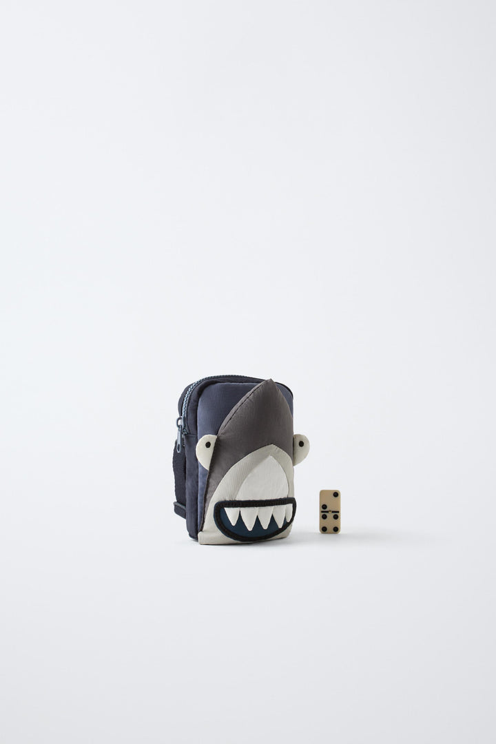 ZARA SHARK CROSSBODY BAG