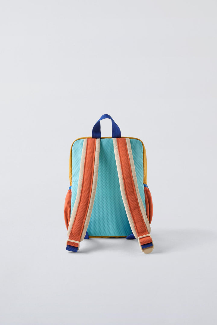 ZARA COLORBLOCK BACKPACK