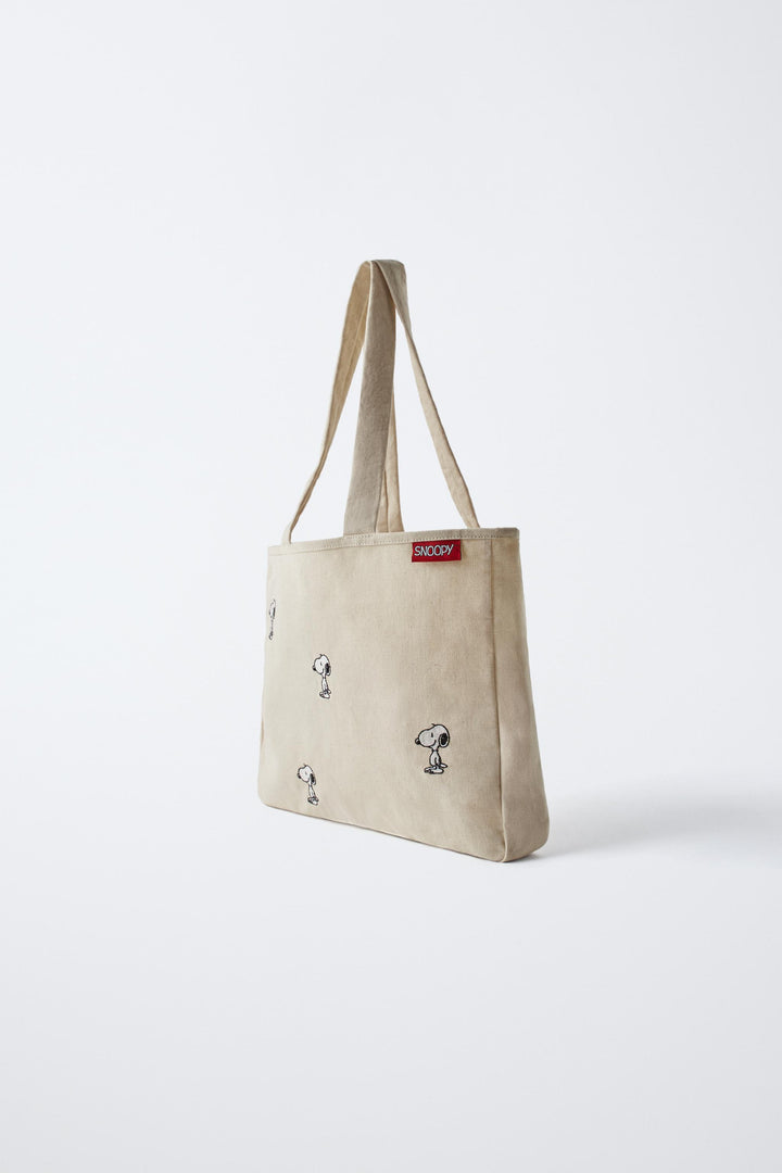 ZARA SNOOPY PEANUTS™ TOTE BAG