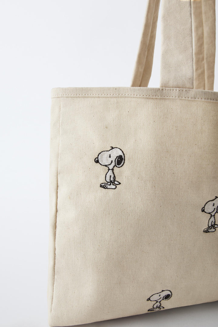 ZARA SNOOPY PEANUTS™ TOTE BAG
