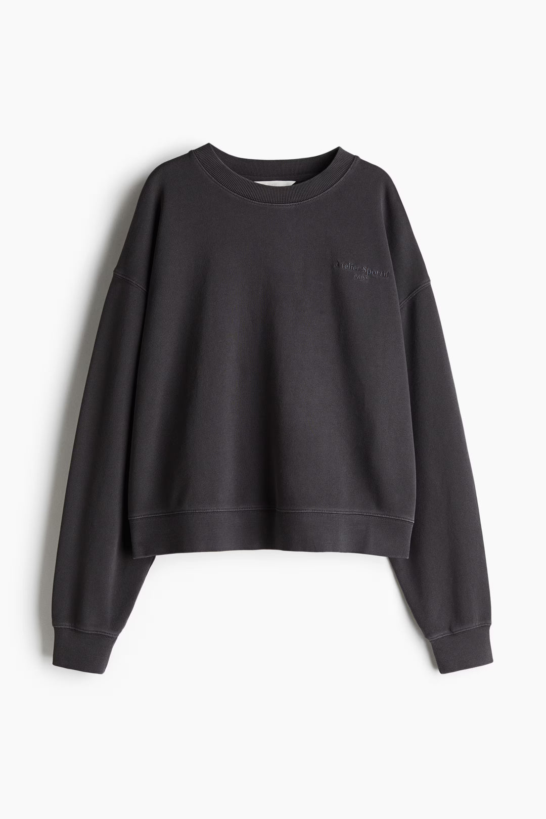 H&M Sweatshirt with Text Motif