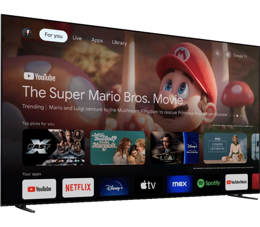 Sony BRAVIA 8 77” Class OLED 4K HDR Google TV (2024)