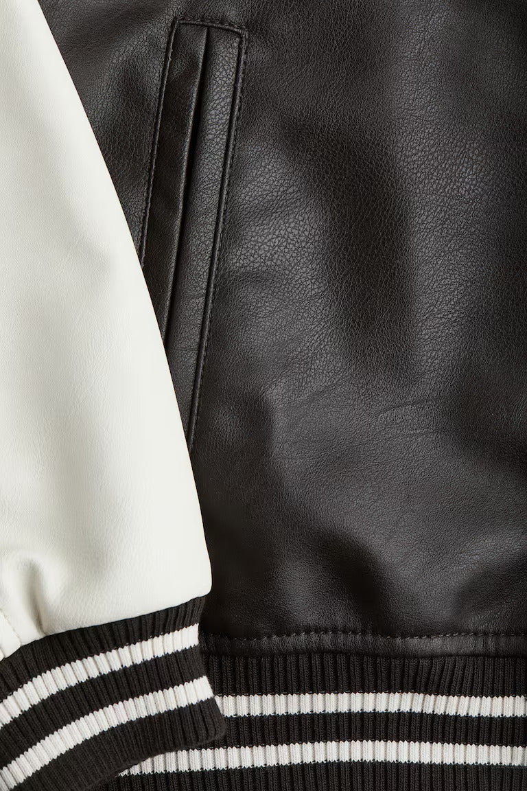 H&M Baseball Jacket with Collar
