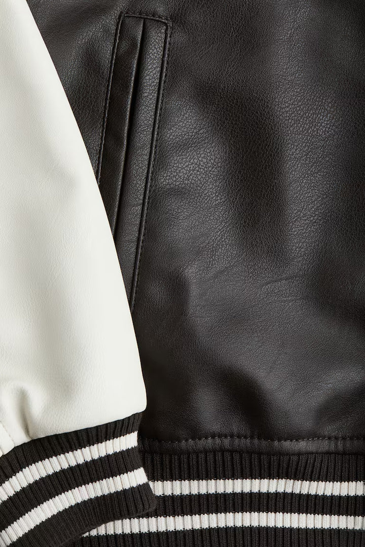 H&M Baseball Jacket with Collar
