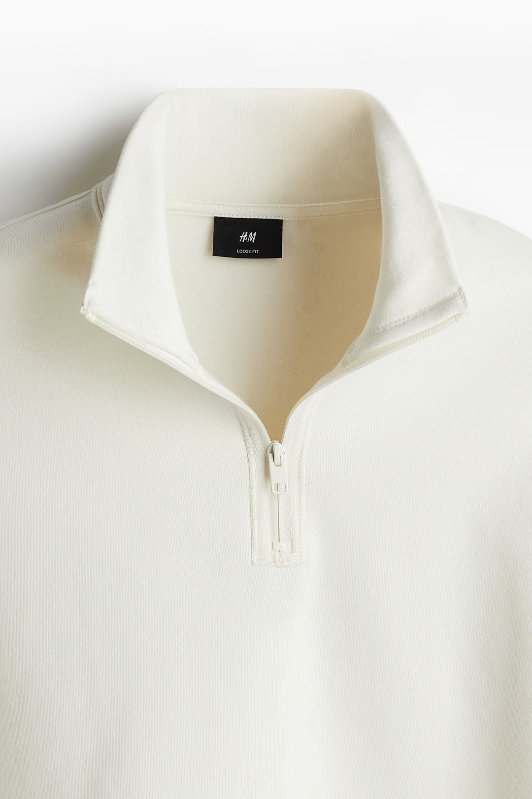H&M Loose Fit Half-Zip Sweatshirt