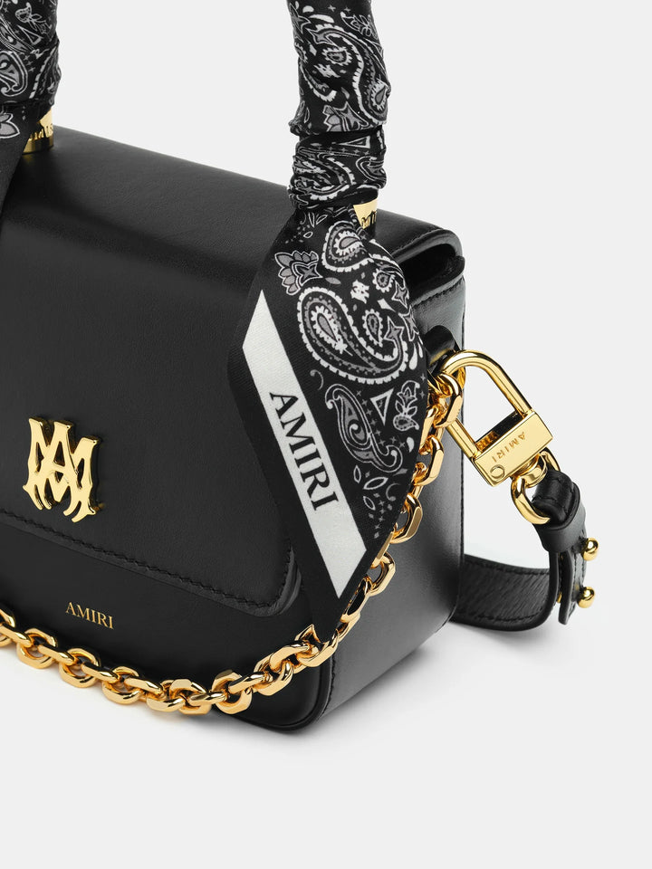AMIRI WOMEN'S MICRO MA BAG WITH CHAIN HANDLE