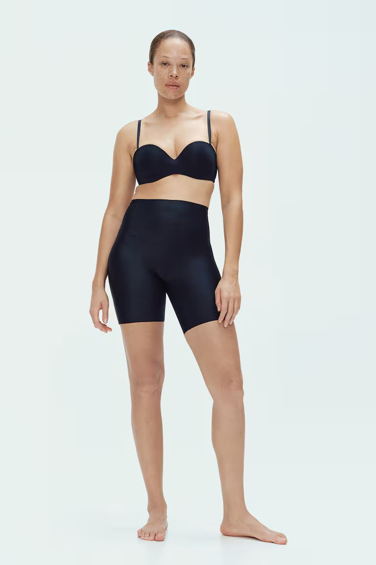H&M 2-PACK NO-SHOW LIGHT SHAPING BIKERS
