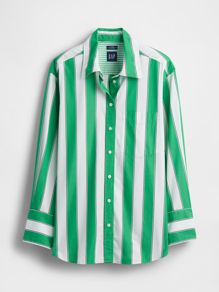 Gap Organic Cotton Poplin Big Shirt