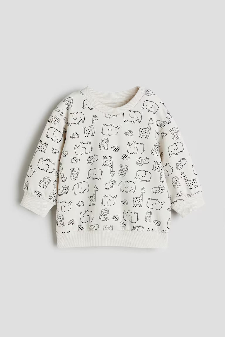 H&M COTTON SWEATSHIRT