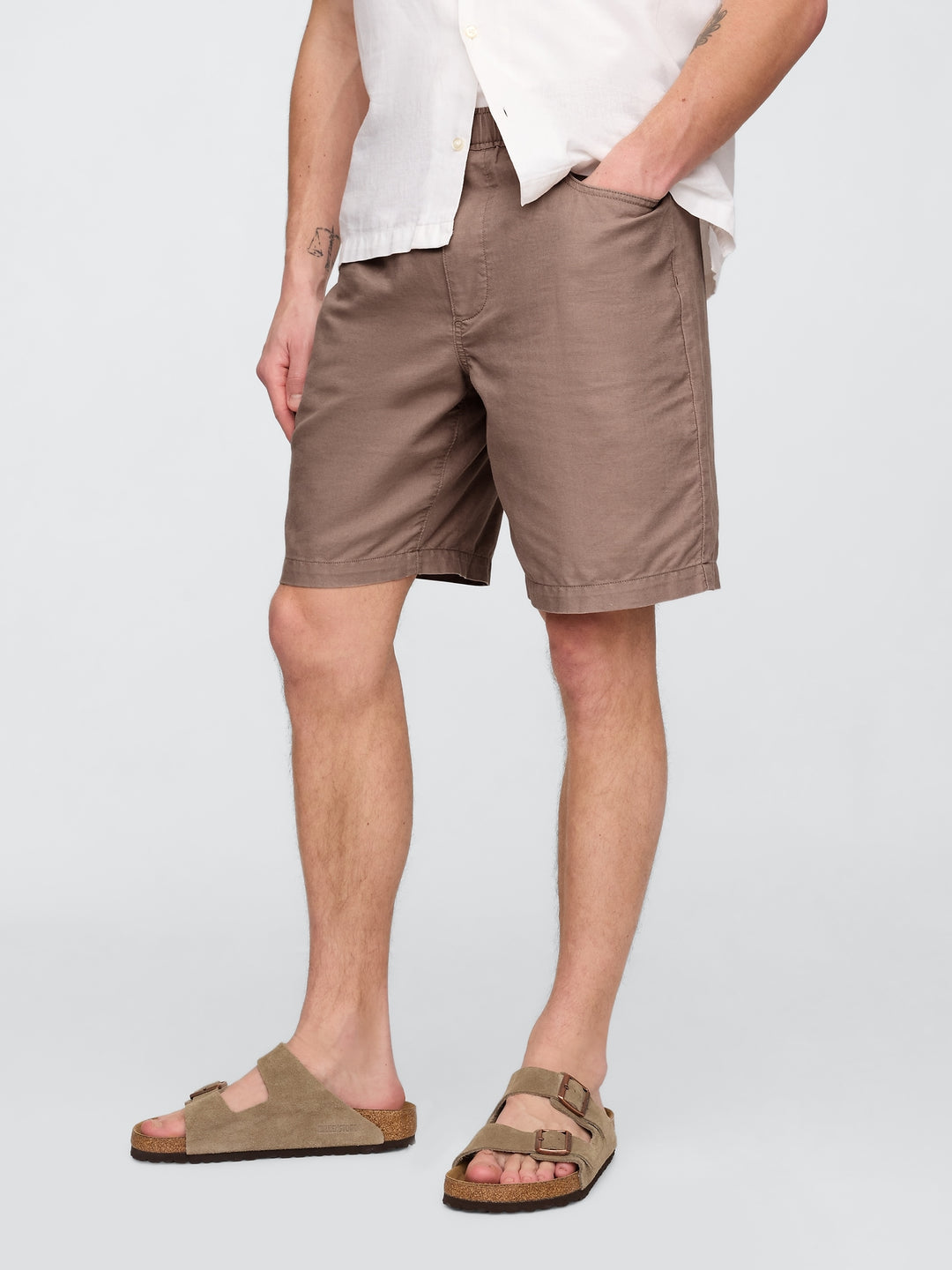 Gap Linen-Cotton Easy Shorts
