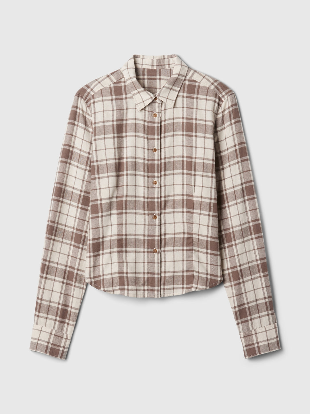 Gap Organic Cotton Cropped Shirt