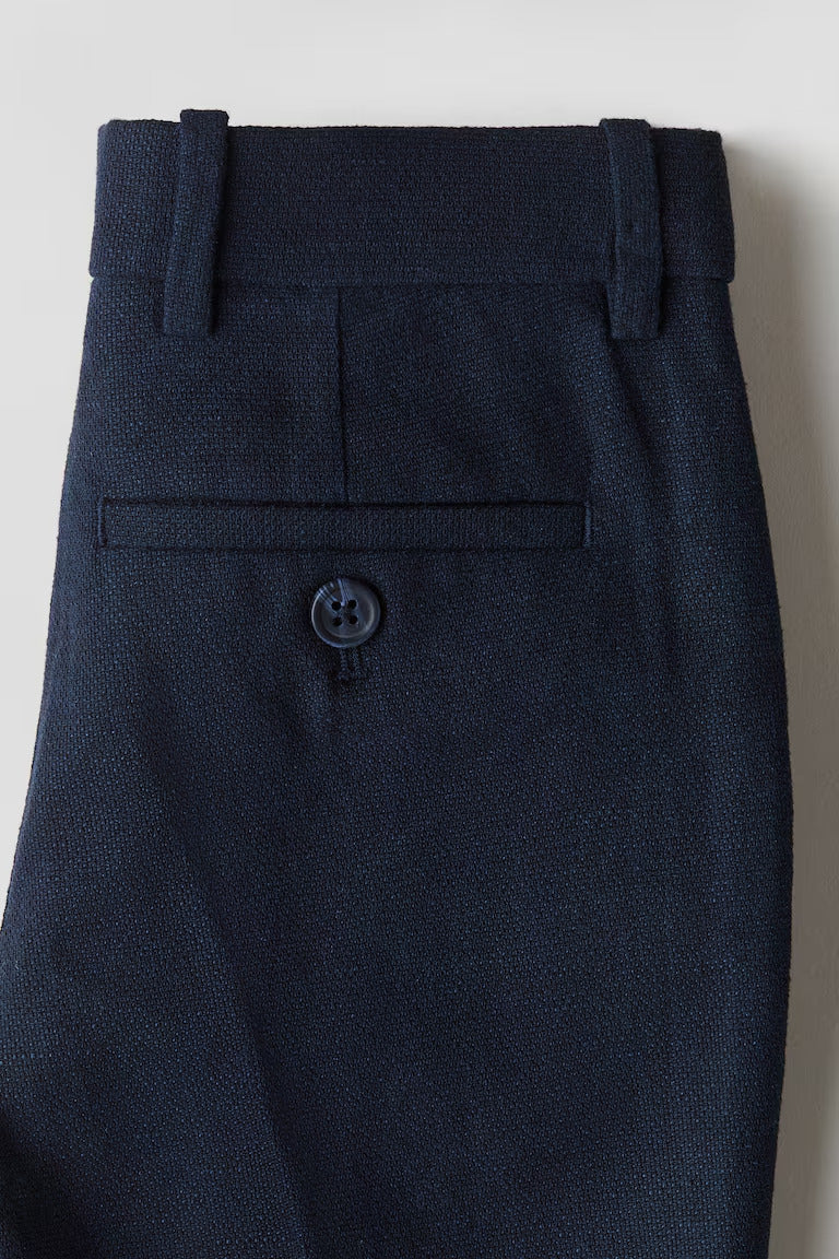 H&M SLIM FIT SUIT PANTS