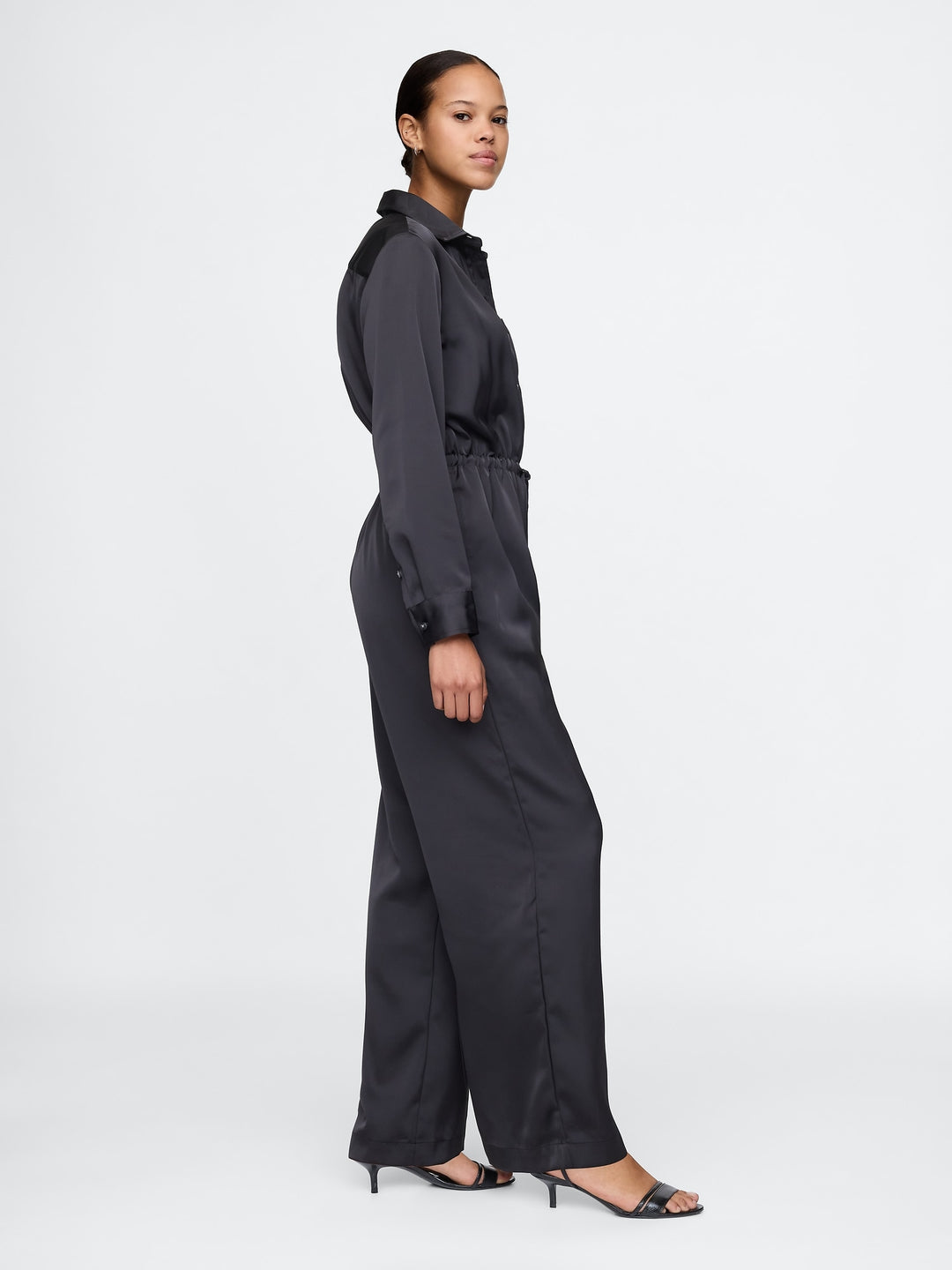 Gap Recycled Satin Jumpsuit