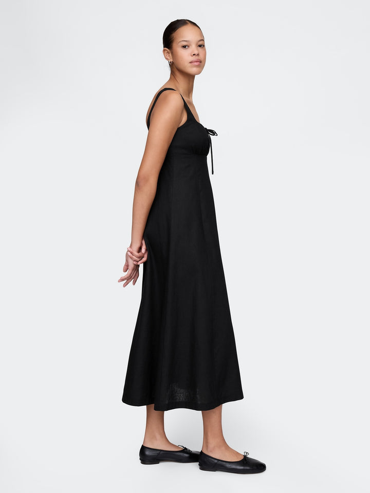 Gap Linen-Blend Maxi Dress