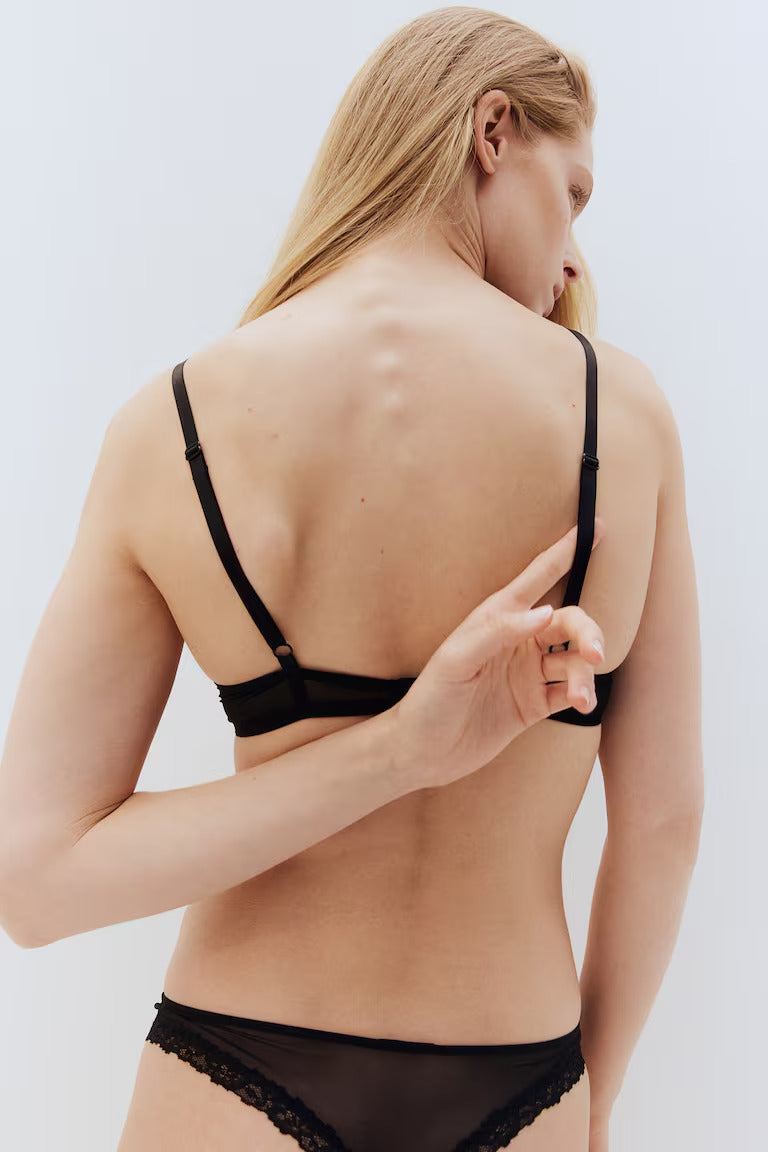 H&M LACE PUSH-UP BRA