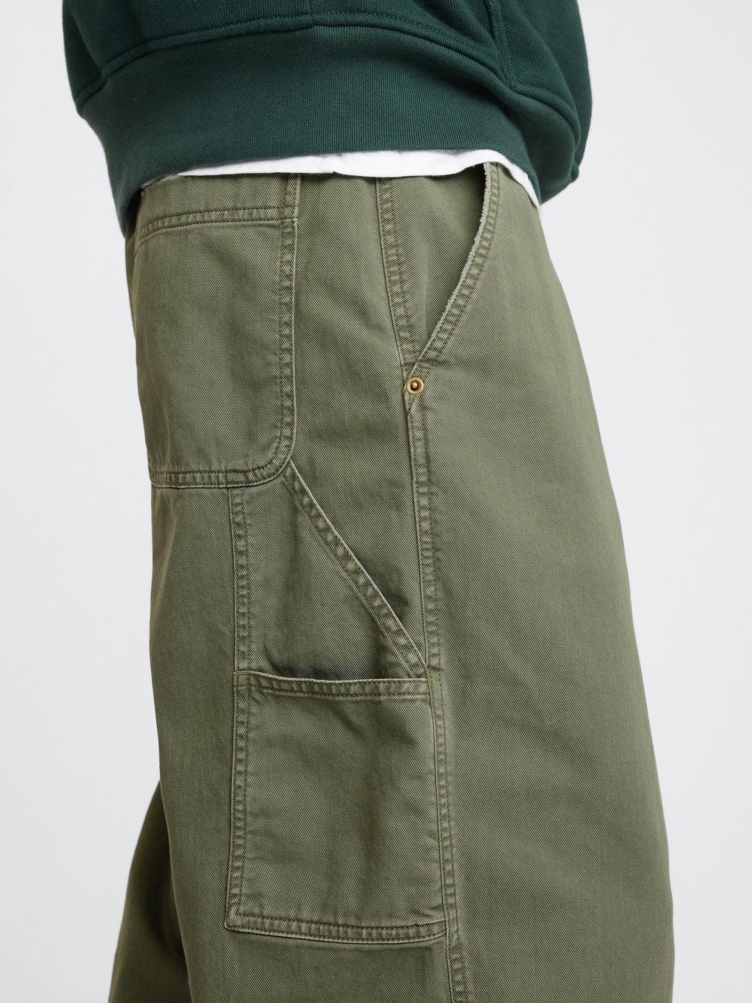 Gap Relaxed Twill Utility Khakis