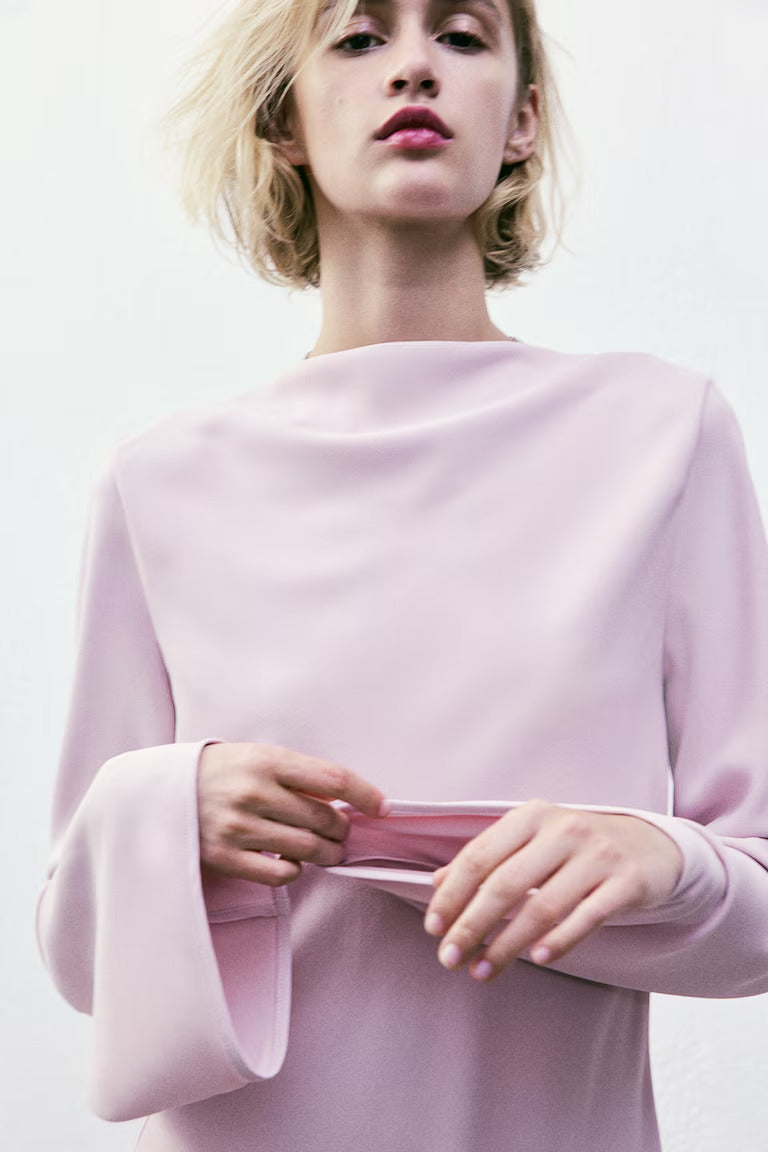 H&M  Cowl-Back Dress