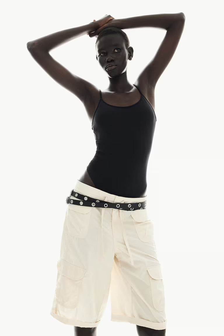 H&M CARGO BERMUDA SHORTS