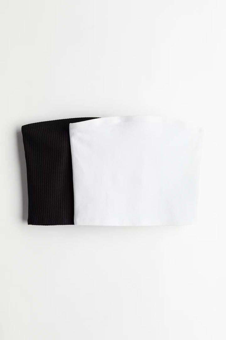 H&M 2-pack Short Tube Tops