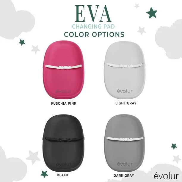 Evolur Eva Changing Pad, Lightweight and Portable