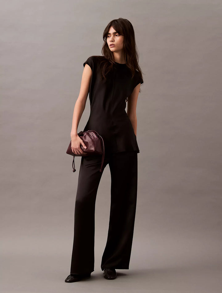 Calvin Klein Viscose Satin Classic T-Shirt