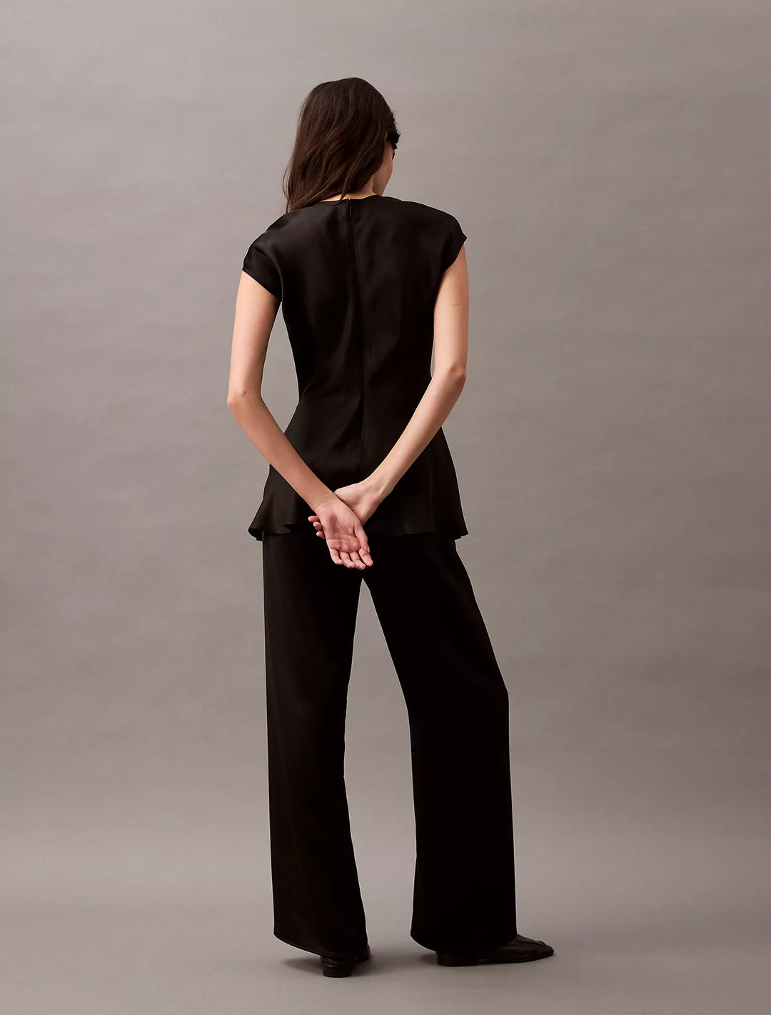 Calvin Klein Viscose Satin Classic T-Shirt