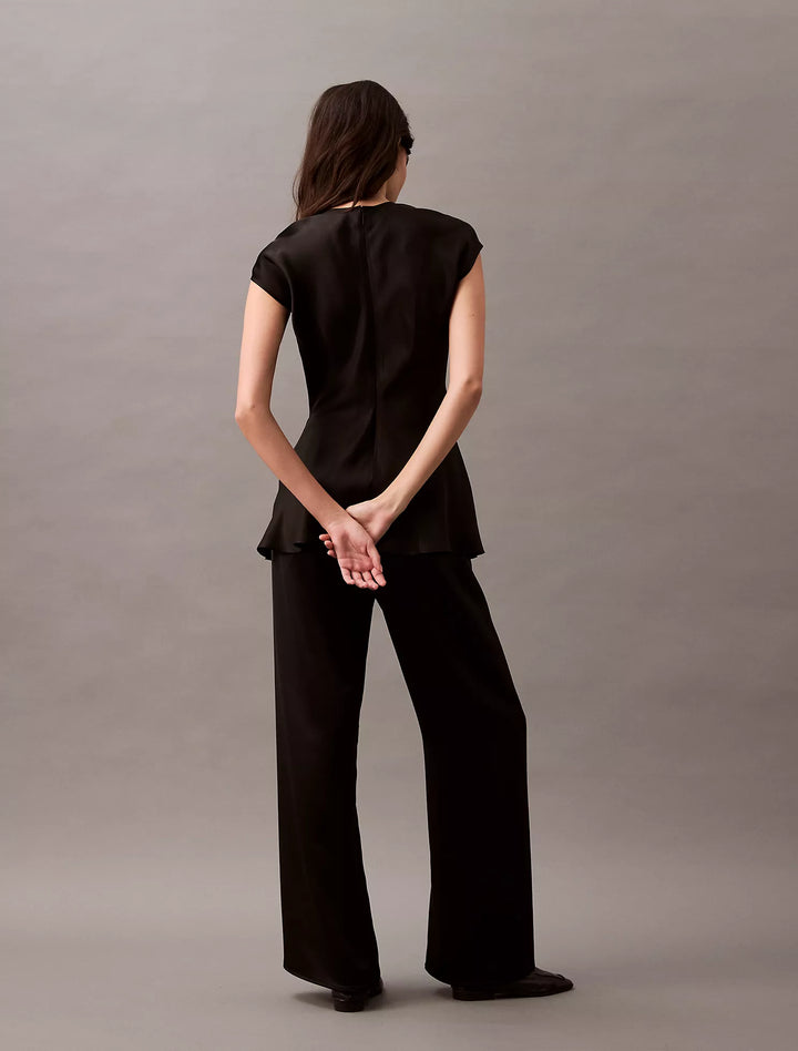 Calvin Klein Viscose Satin Classic T-Shirt