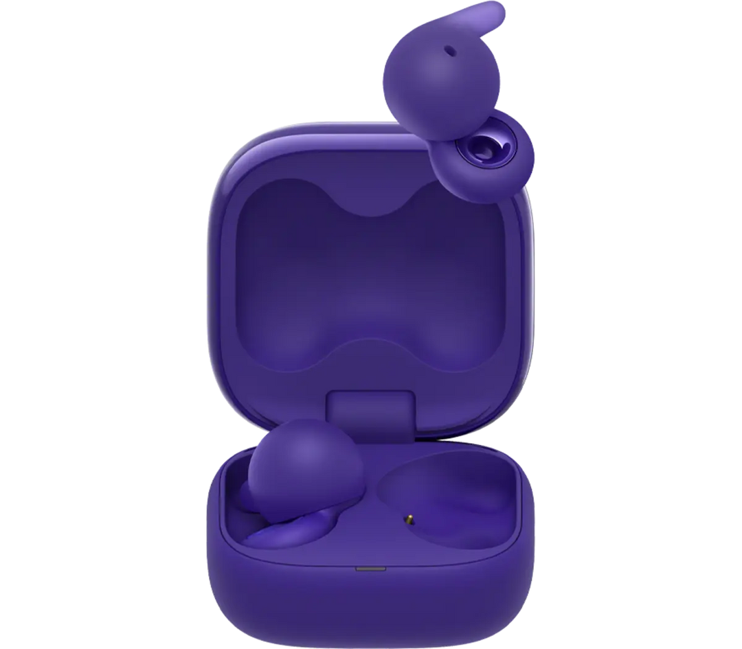 LinkBuds Open Truly Wireless Earbuds | Violet - Free Case Cover