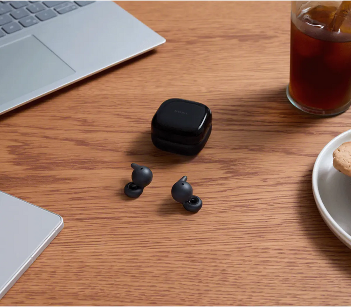 LinkBuds Open Truly Wireless Earbuds | Violet - Free Case Cover