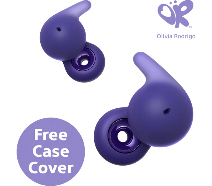 LinkBuds Open Truly Wireless Earbuds | Violet - Free Case Cover
