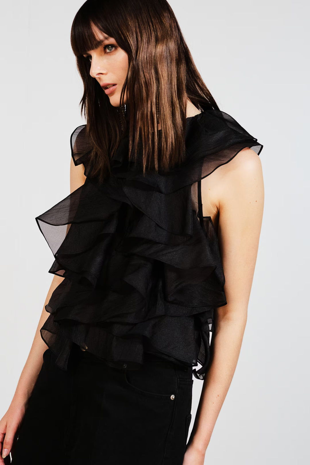 H&M Ruffled Top