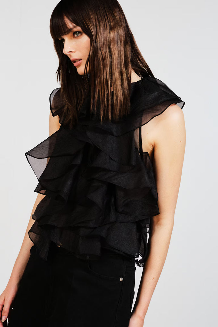 H&M Ruffled Top