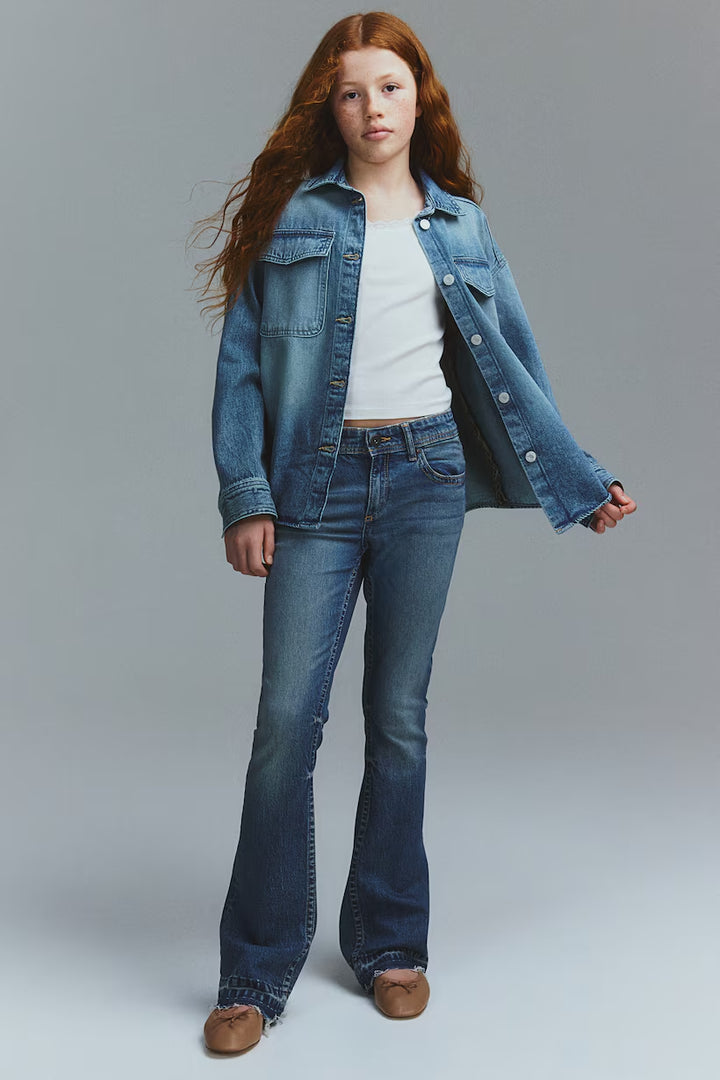 H&M Flared Leg Low Jeans