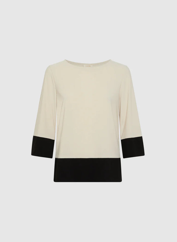 LAURA Colour-Block Top
