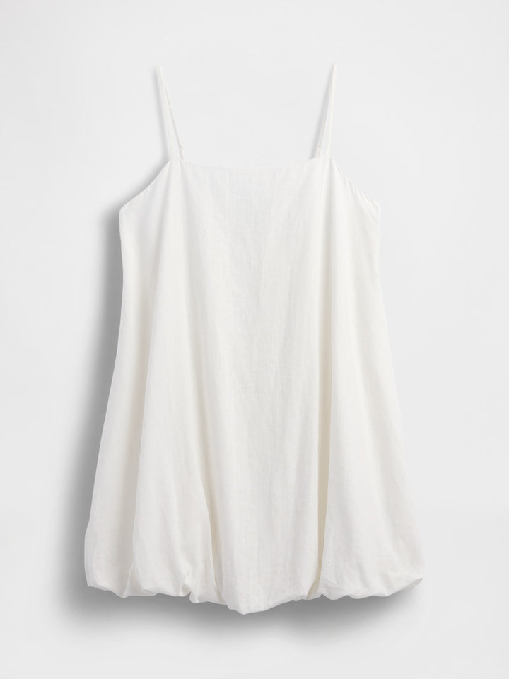 Gap Linen-Blend Mini Bubble Dress