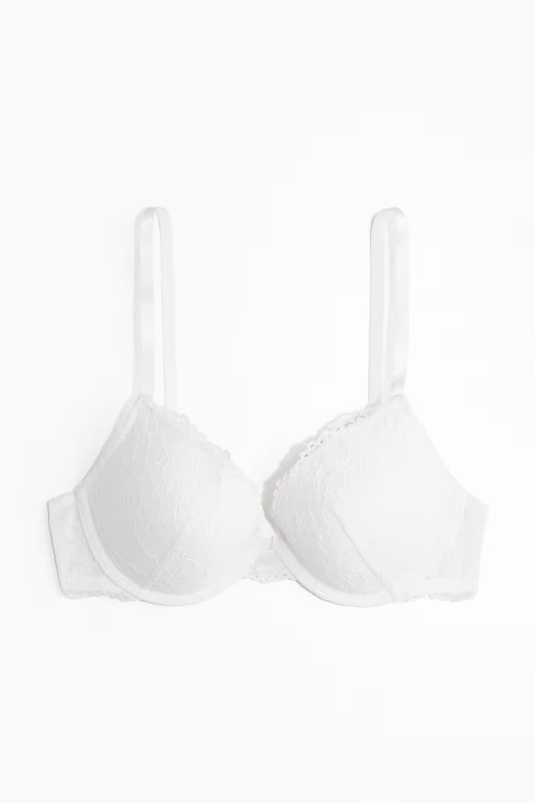H&M LACE PUSH-UP BRA