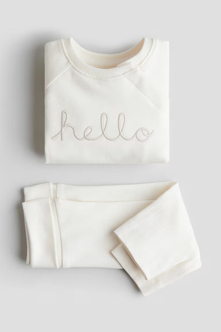 H&M 2-PIECE COTTON SET